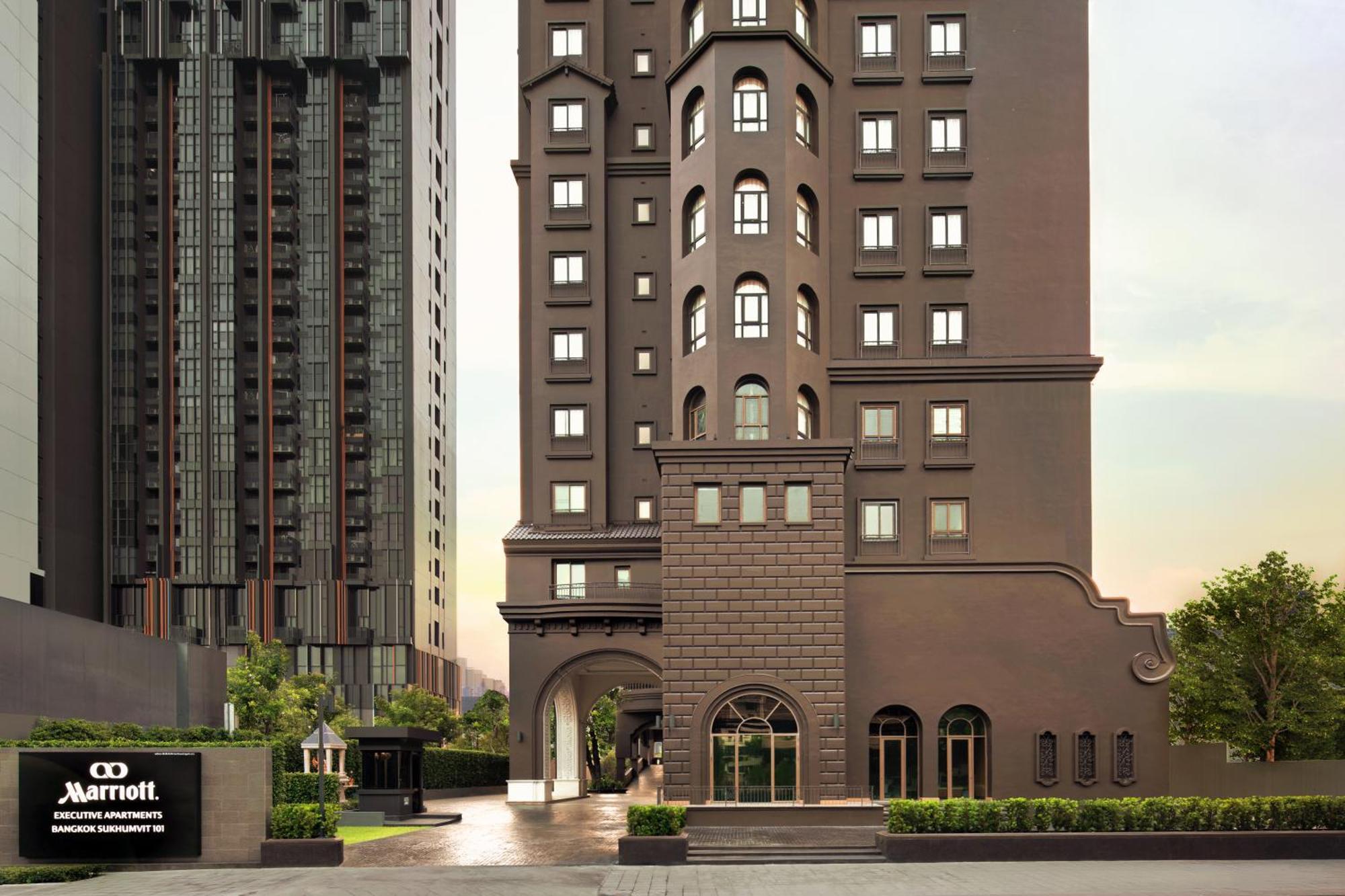 Marriott Executive Apartments Bangkok, Sukhumvit 101 Exterior foto