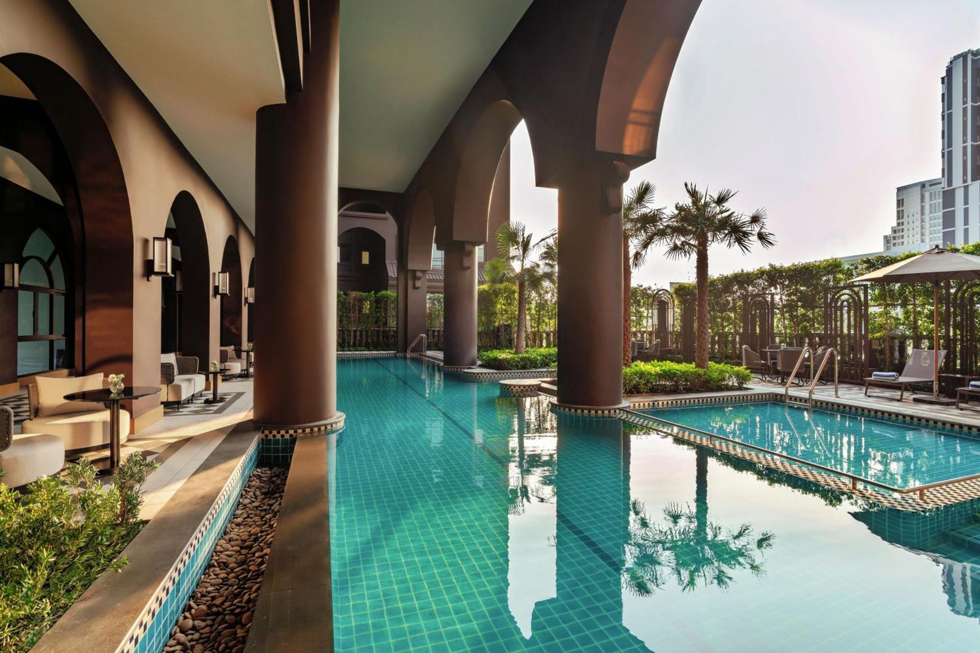 Marriott Executive Apartments Bangkok, Sukhumvit 101 Exterior foto