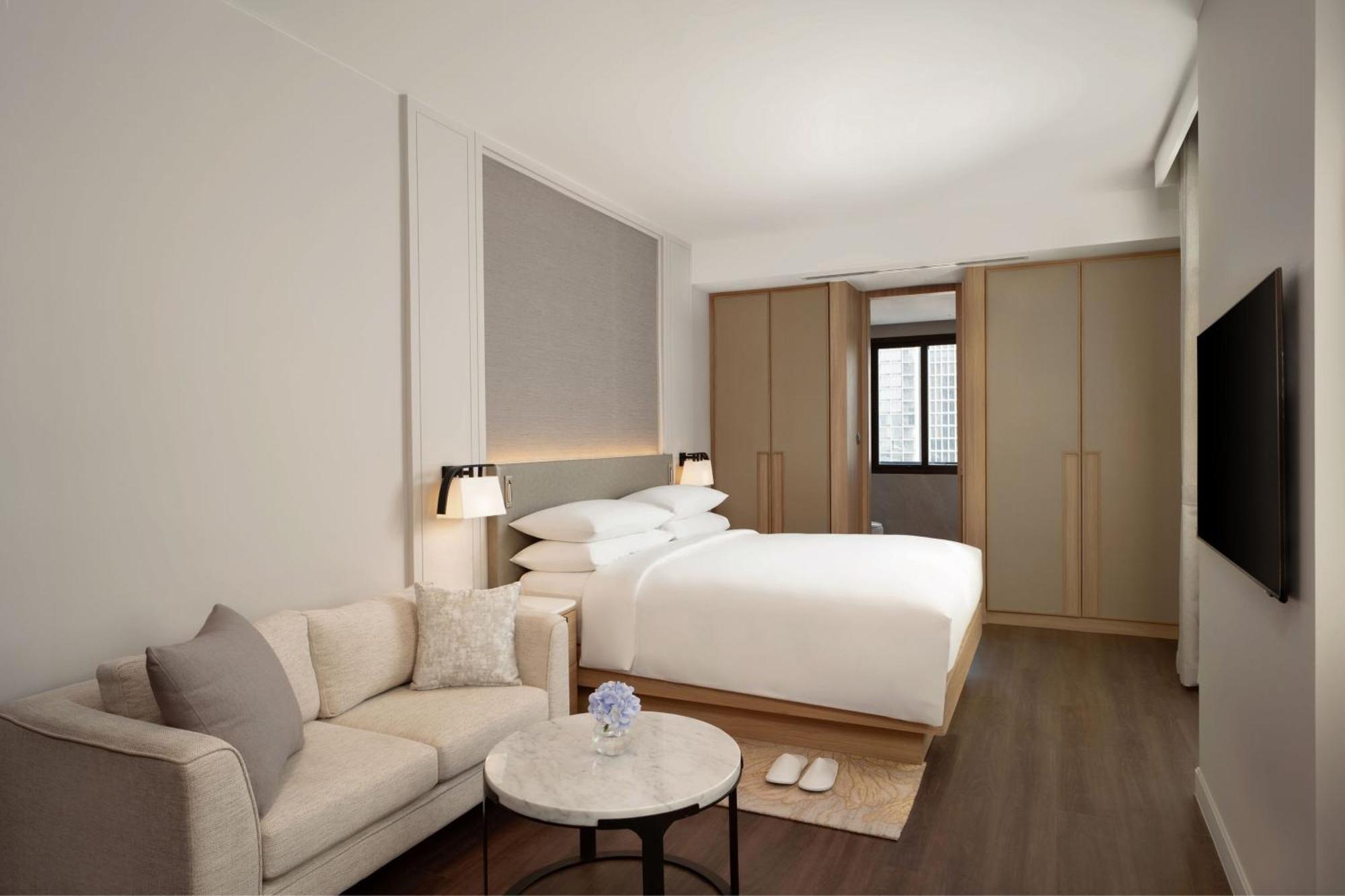 Marriott Executive Apartments Bangkok, Sukhumvit 101 Exterior foto