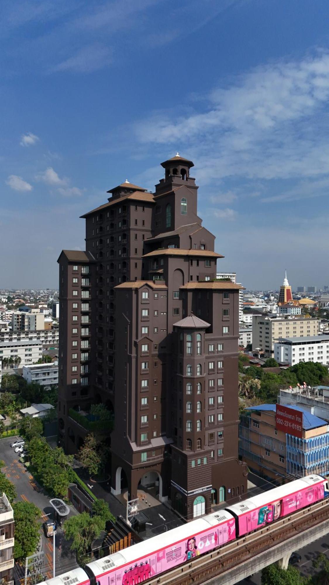 Marriott Executive Apartments Bangkok, Sukhumvit 101 Exterior foto