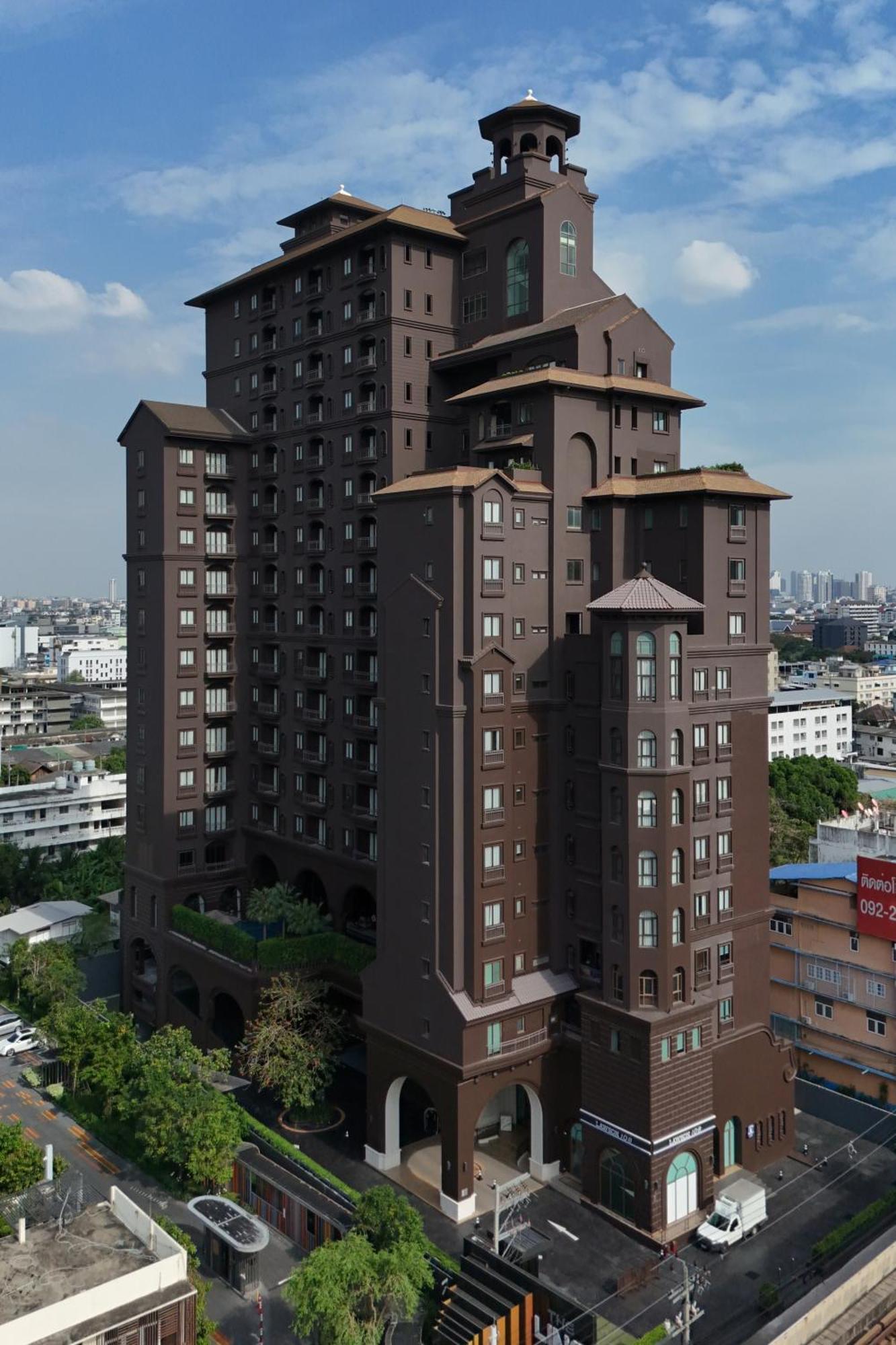 Marriott Executive Apartments Bangkok, Sukhumvit 101 Exterior foto