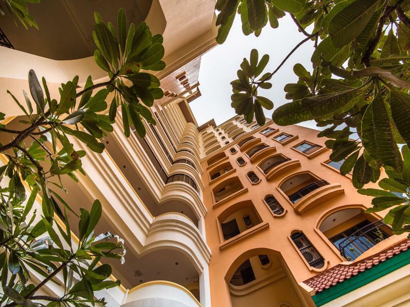 Marriott Executive Apartments Bangkok, Sukhumvit 101 Exterior foto